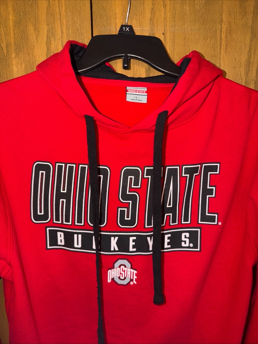 Ohio State Buckeyes Red Pullover Hoodie